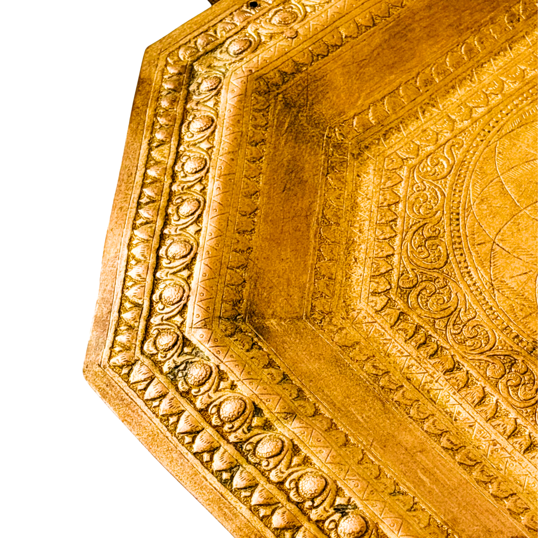 Vintage Copper Tray – Wall Decor