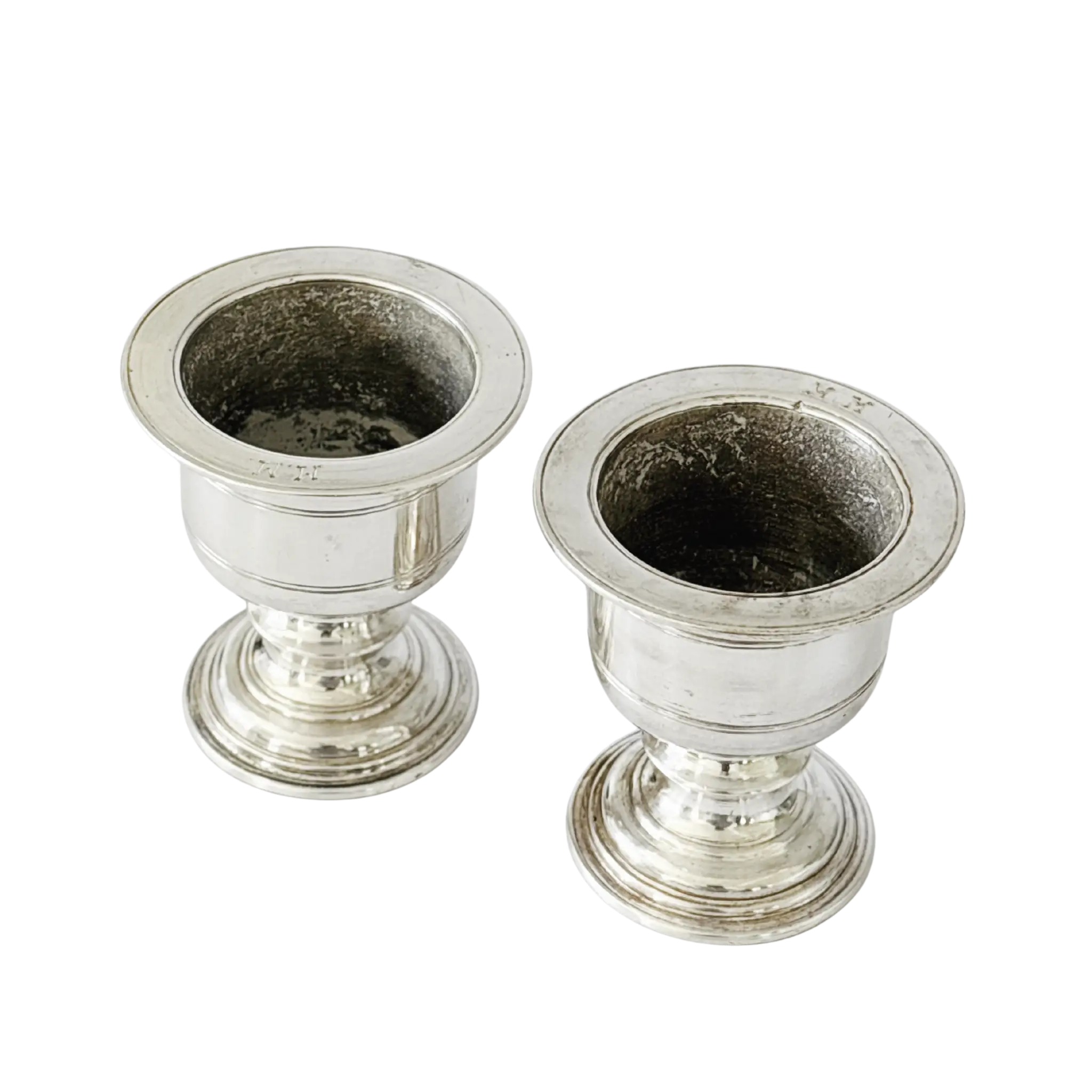 German Silver Pots – Large