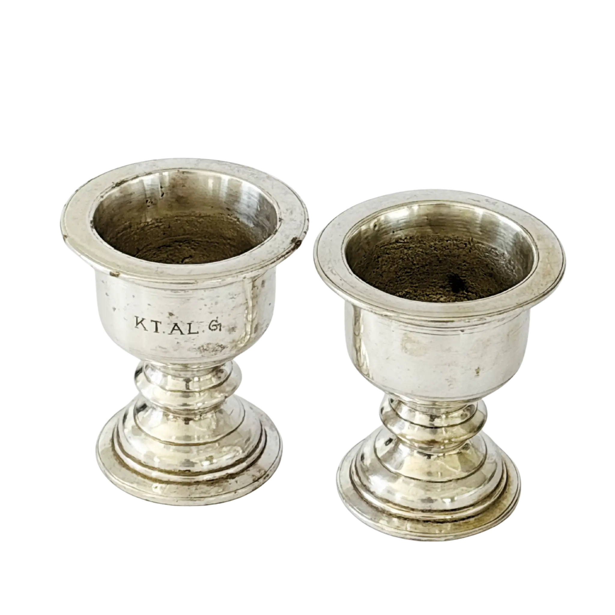 German Silver Pots – Large