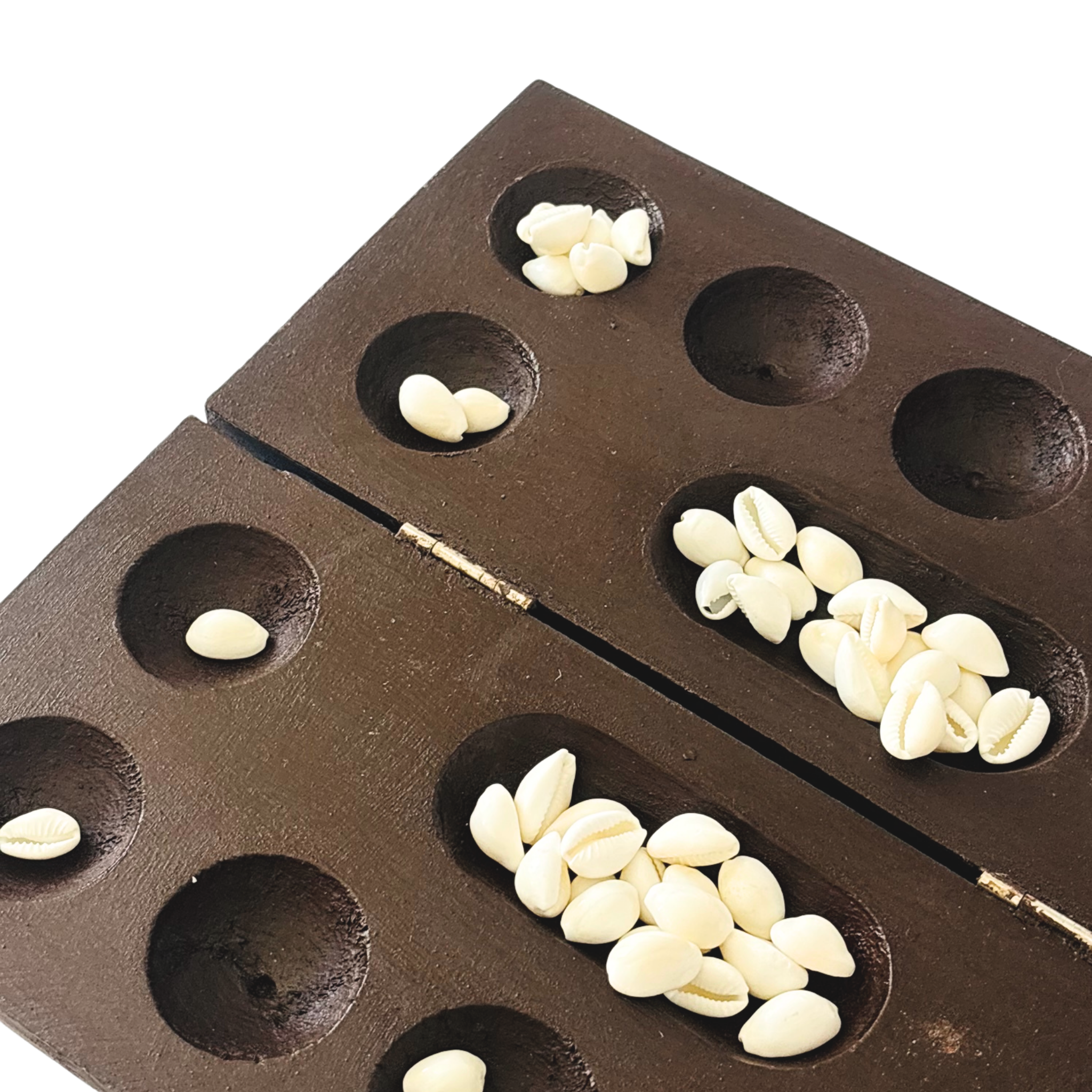 Handcrafted Wooden Folding Pallanguzhi Board – Travel Size